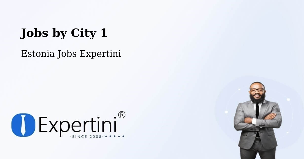 City Jobs in Estonia - Expertini