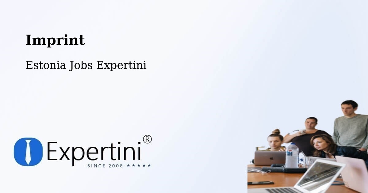 Imprint – Sauga - Estonia Jobs Expertini