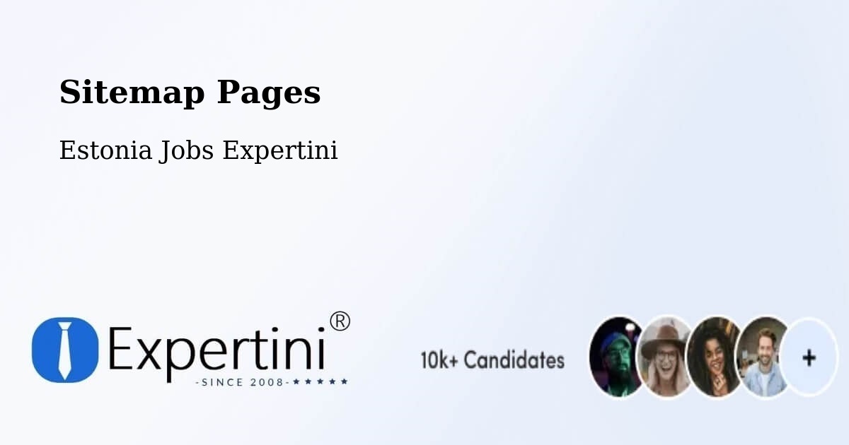 Sitemap Pages - Sauga - Estonia Jobs Expertini